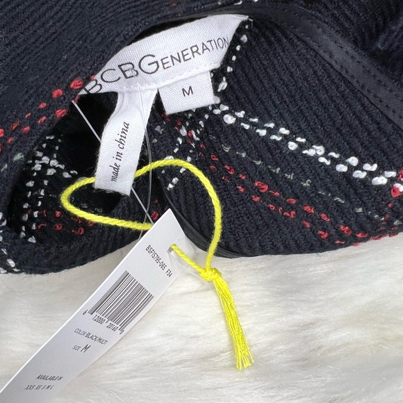 NWT BCBGeneration | Plaid Peplum Style Sweater Top Medium - Picture 10 of 11